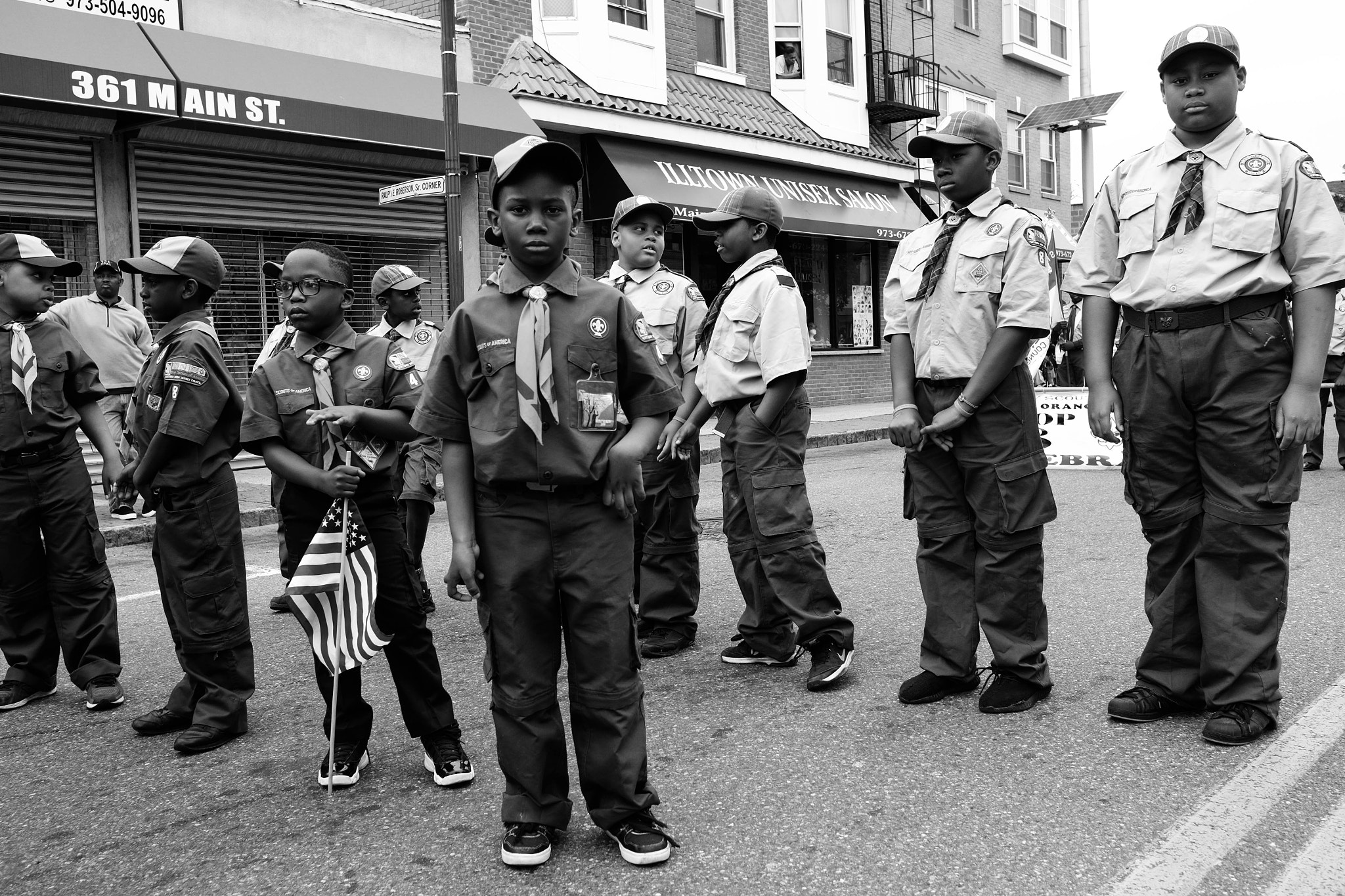 Fujifilm X-E2S sample photo. "east orange memorial day parade." photography