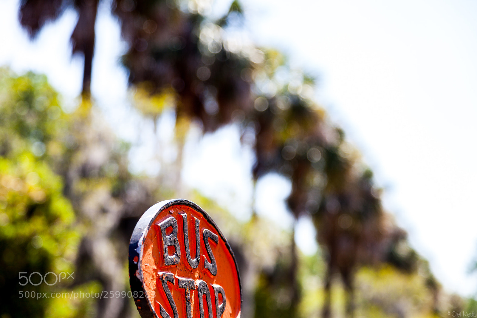 Canon EOS 5D Mark II sample photo. Bus stop photography