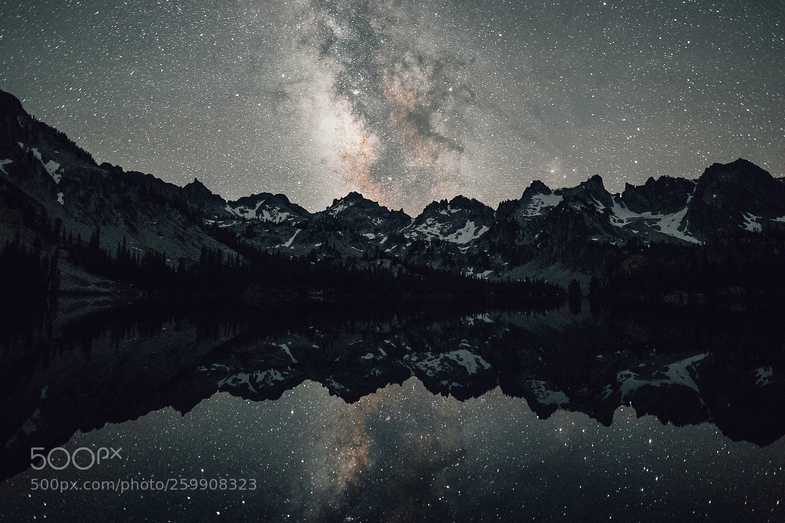 Canon EOS 6D sample photo. Night on alice lake photography