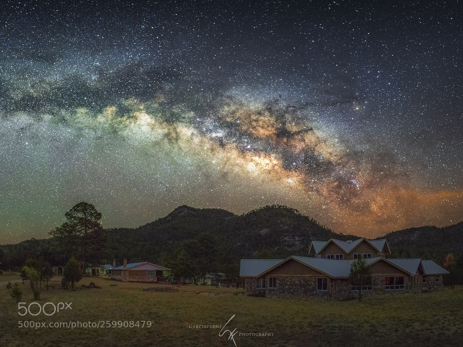Nikon D5 sample photo. Milky way over basaseachi photography