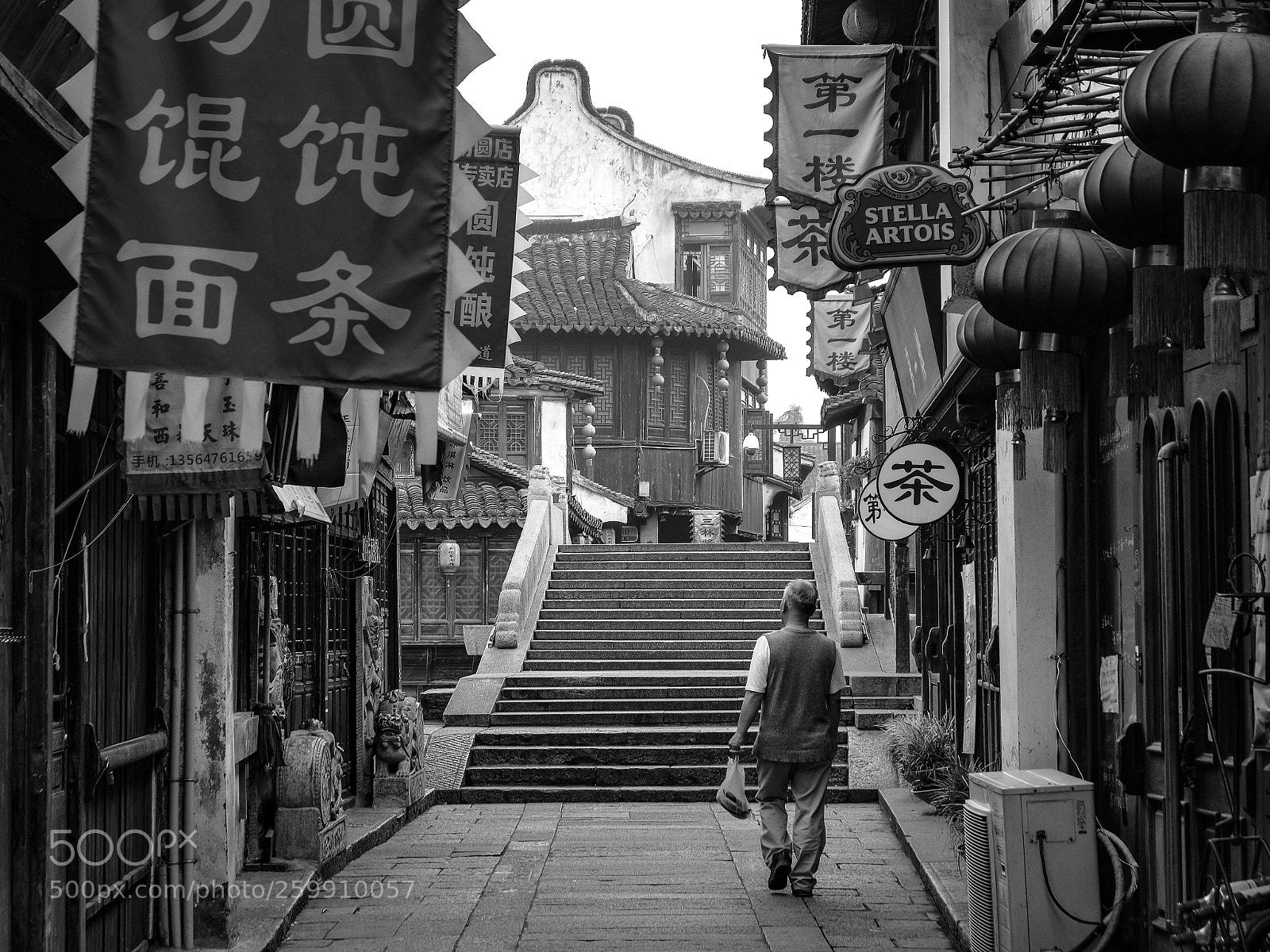 Fujifilm X-E3 sample photo. Old town morning photography