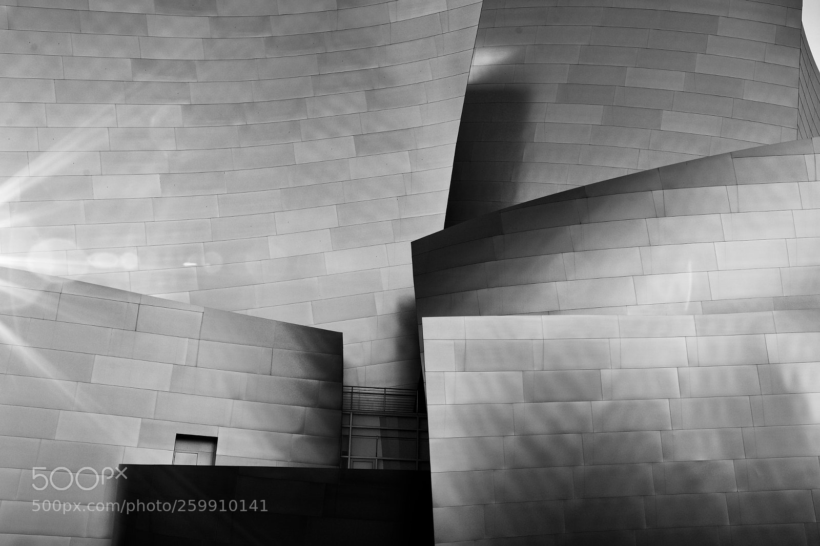 Nikon D7200 sample photo. Walt disney concert hall photography