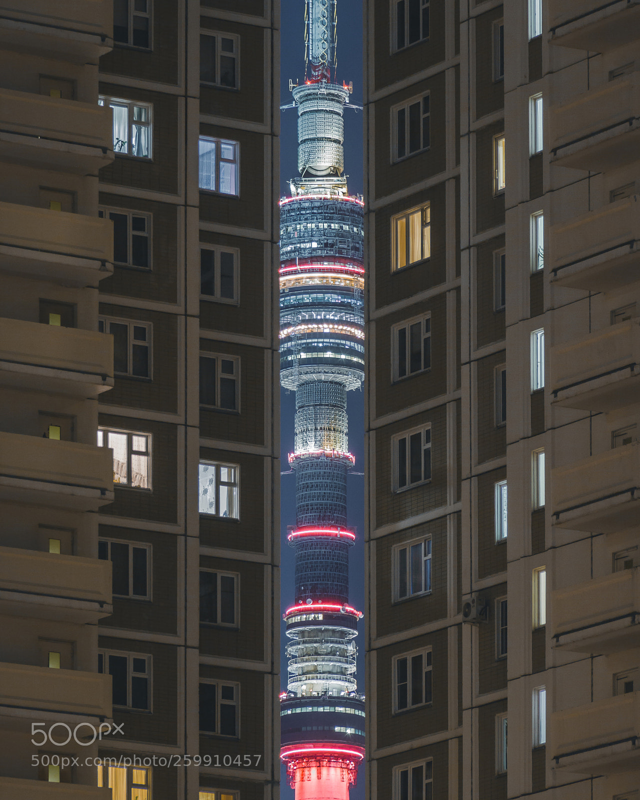 Canon EOS 550D (EOS Rebel T2i / EOS Kiss X4) sample photo. Ostankino tower, moscow photography