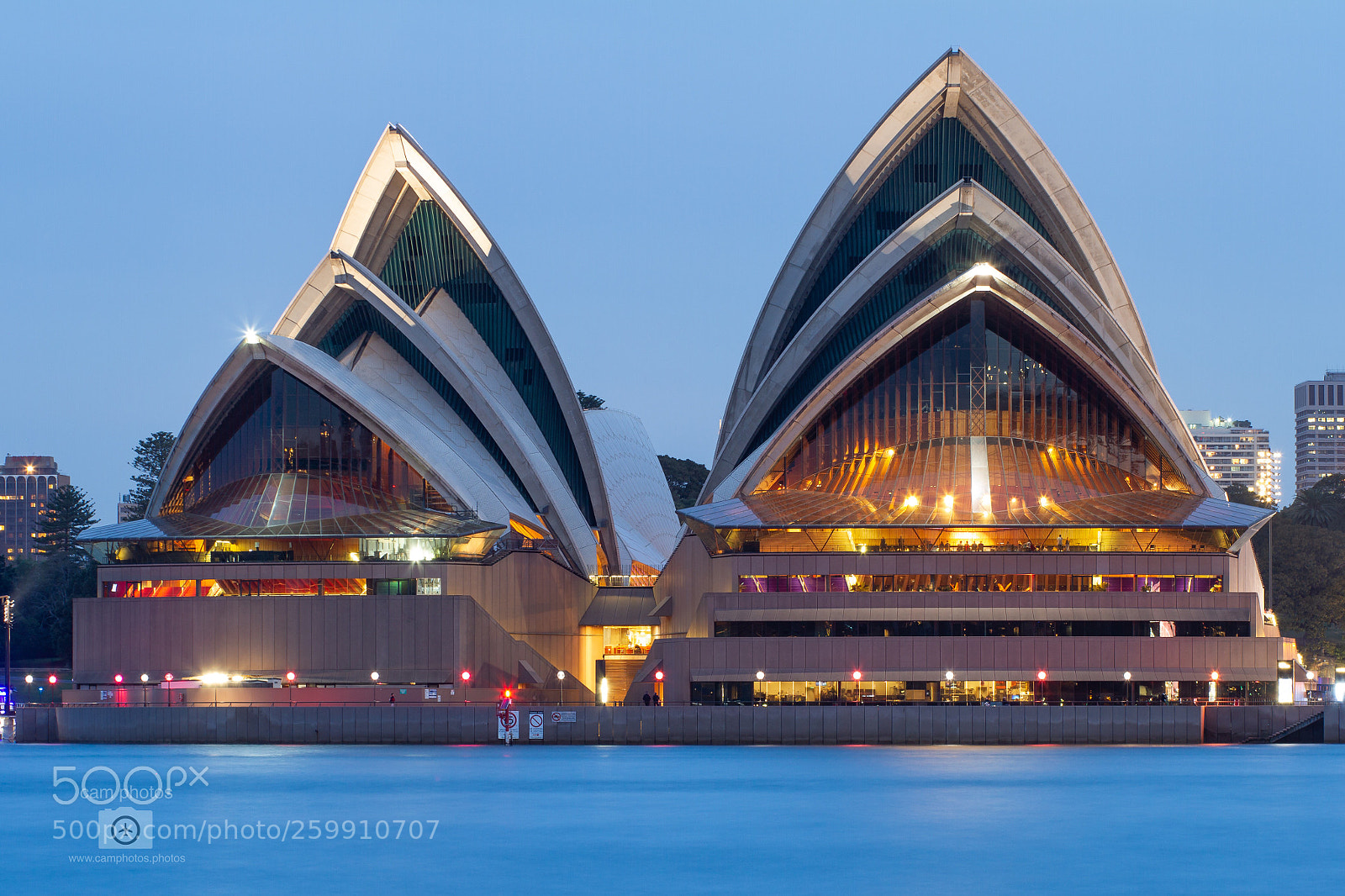 Canon EOS 7D sample photo. Opera house at dusk.  photography