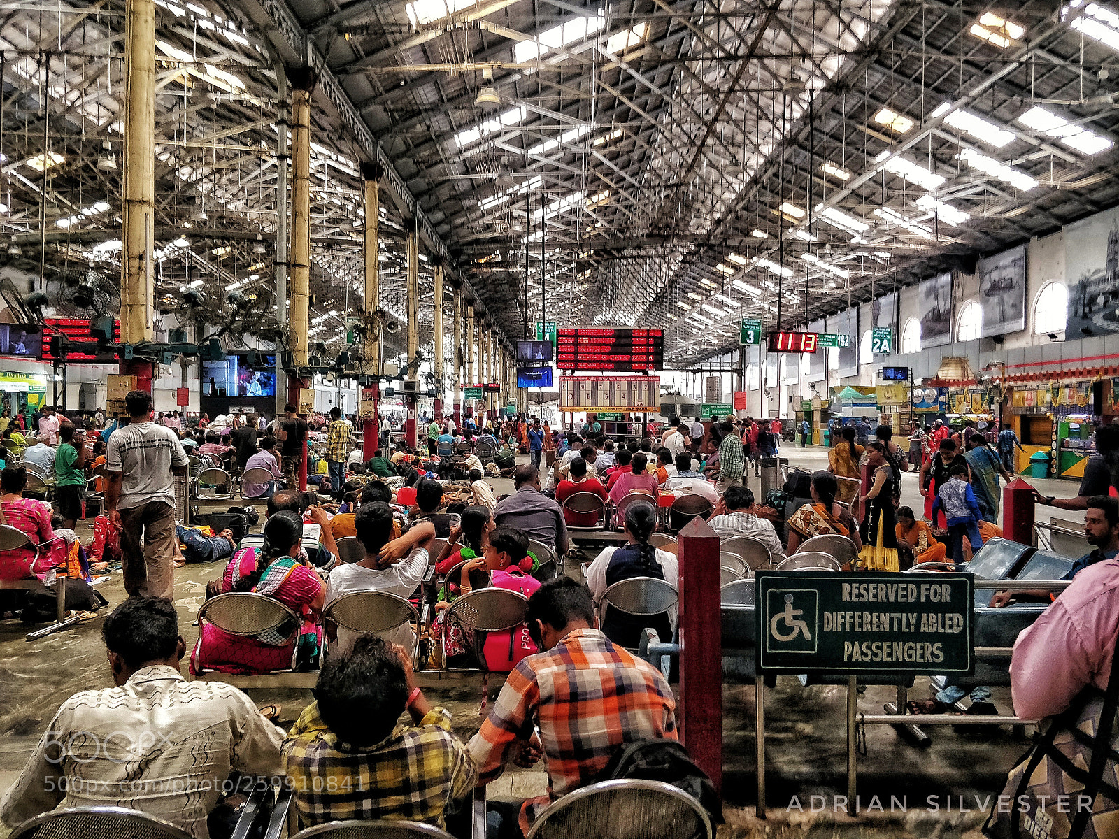 OnePlus 5 sample photo. Chennai central, railway station photography