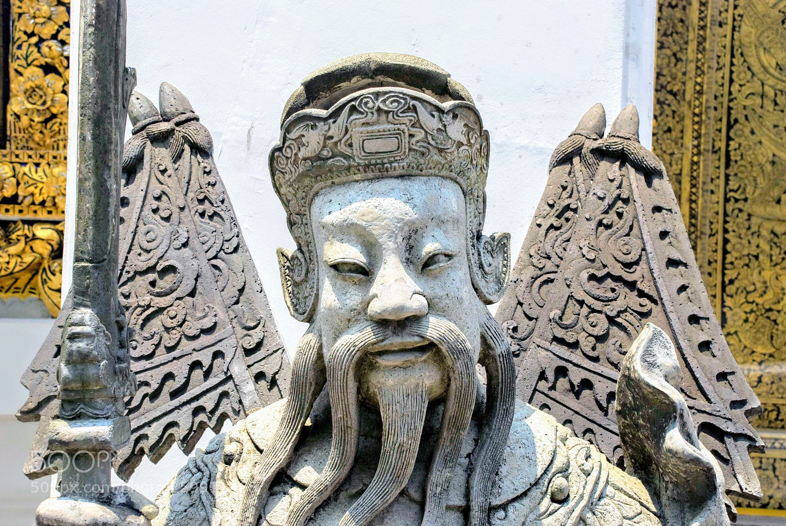 Nikon D80 sample photo. Asian male statue photography
