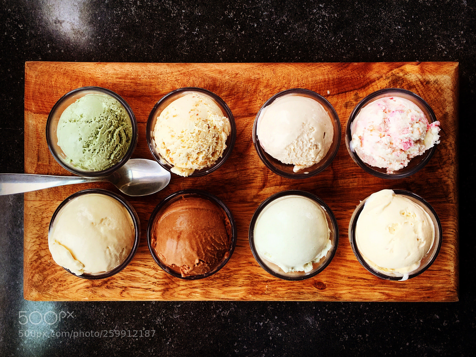 Apple iPhone 6s Plus sample photo. Ice cream sampler photography