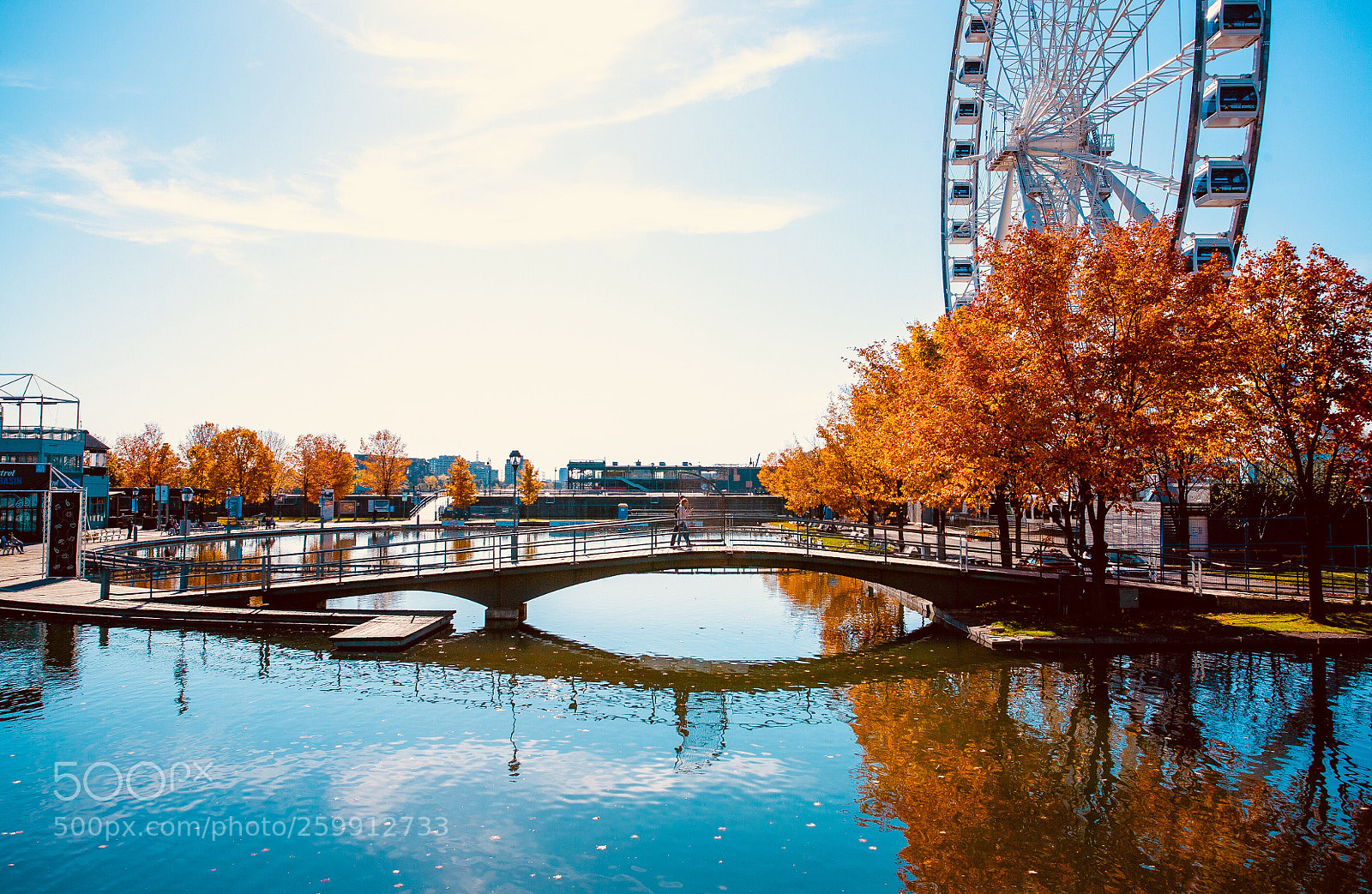 Canon EOS 5D sample photo. Old port montreal autumn 2017 photography