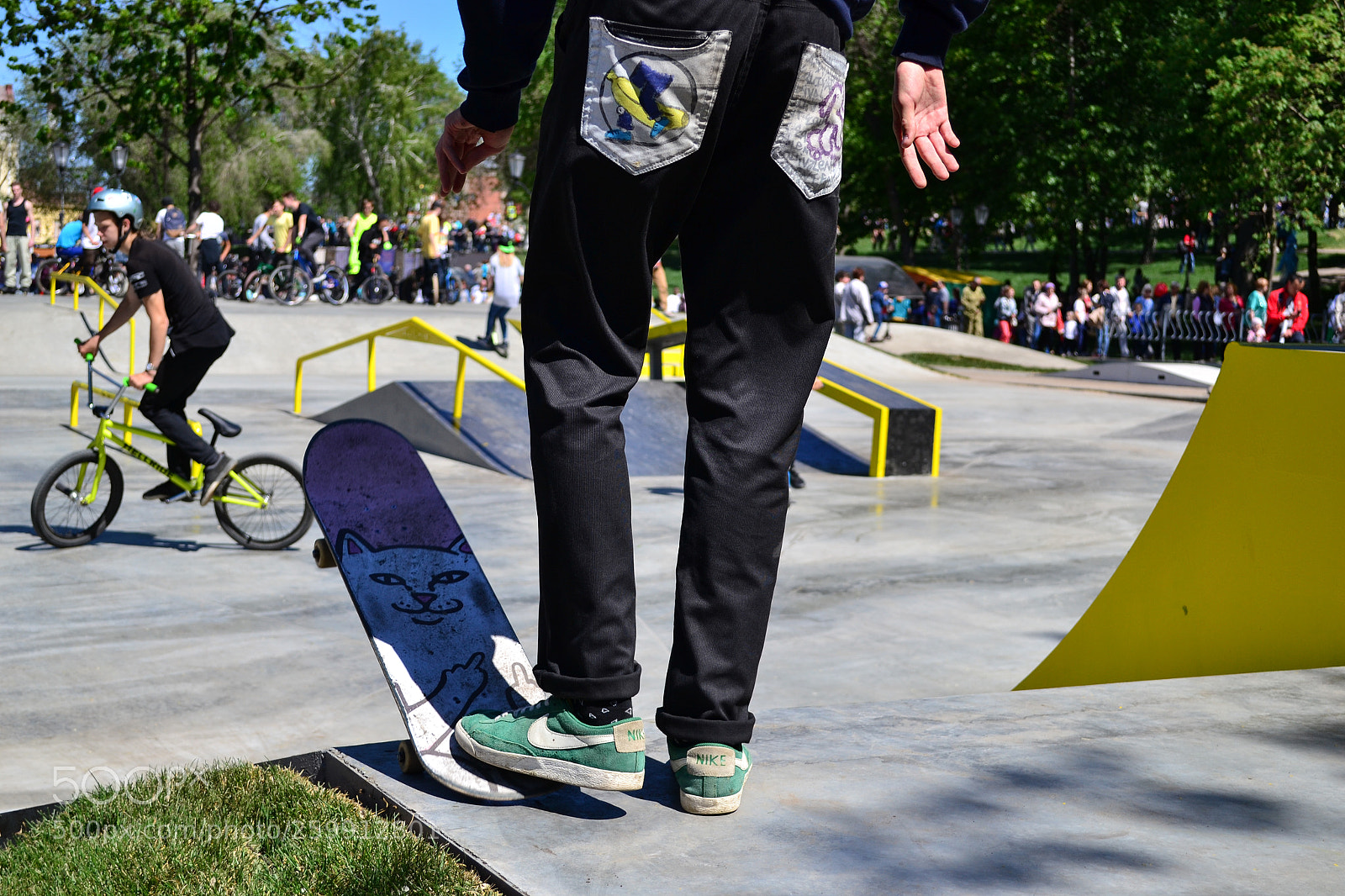 Nikon D3100 sample photo. Skateboarder photography