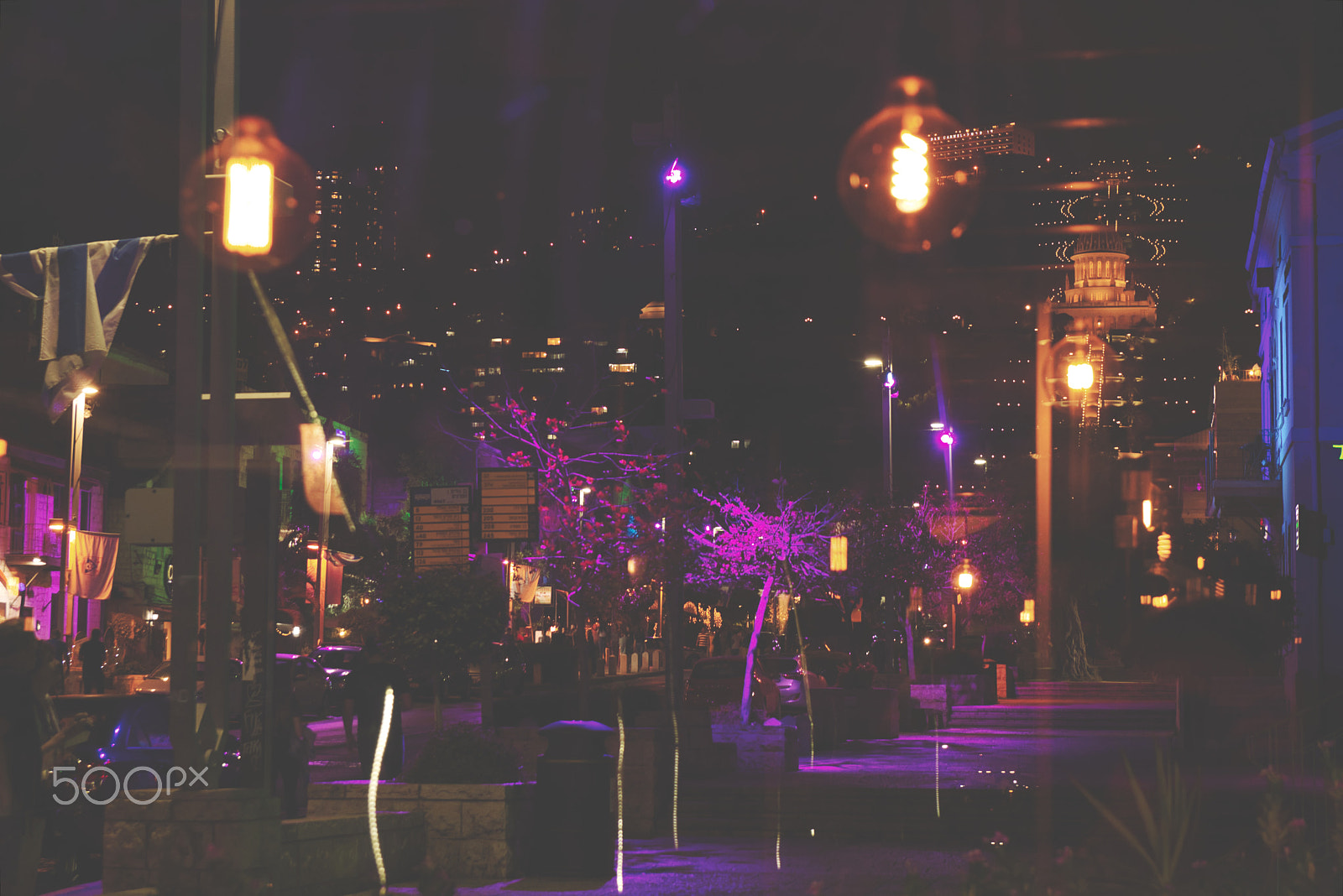 Sigma 17-50mm F2.8 EX DC OS HSM sample photo. Night city light photography