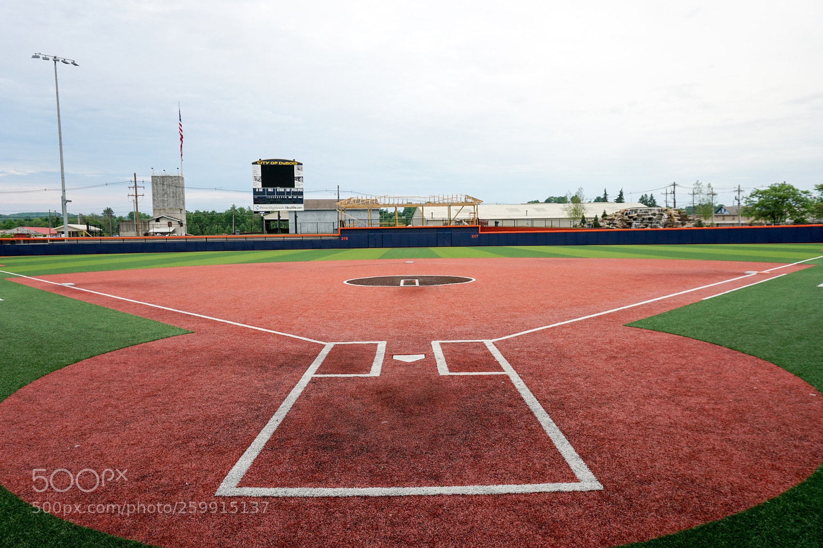 Sony a6300 sample photo. Dubois ball fields photography