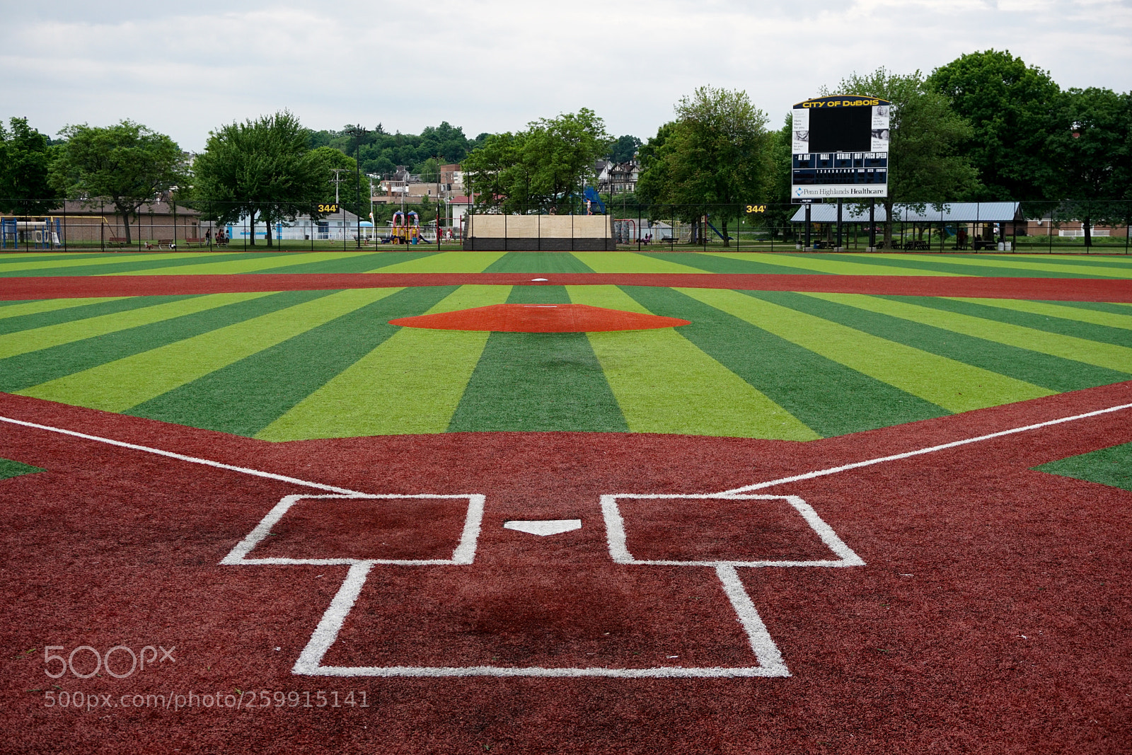 Sony a6300 sample photo. Dubois ball fields photography