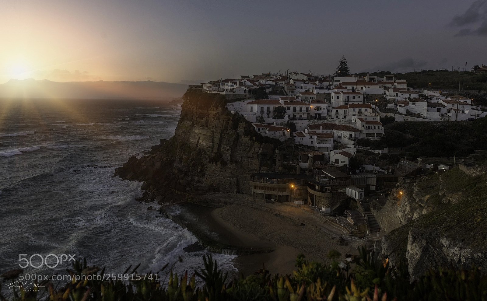 Nikon D810 sample photo. Sunset at praia das photography