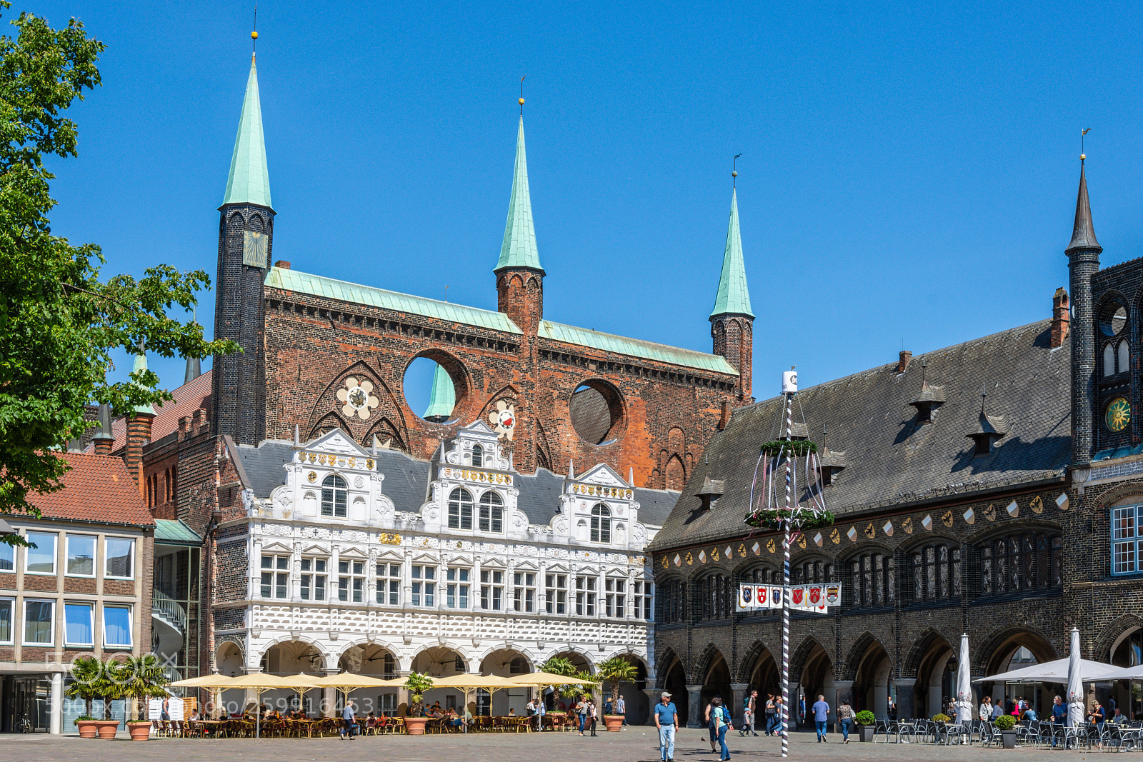Nikon D7200 sample photo. Markt in l beck photography