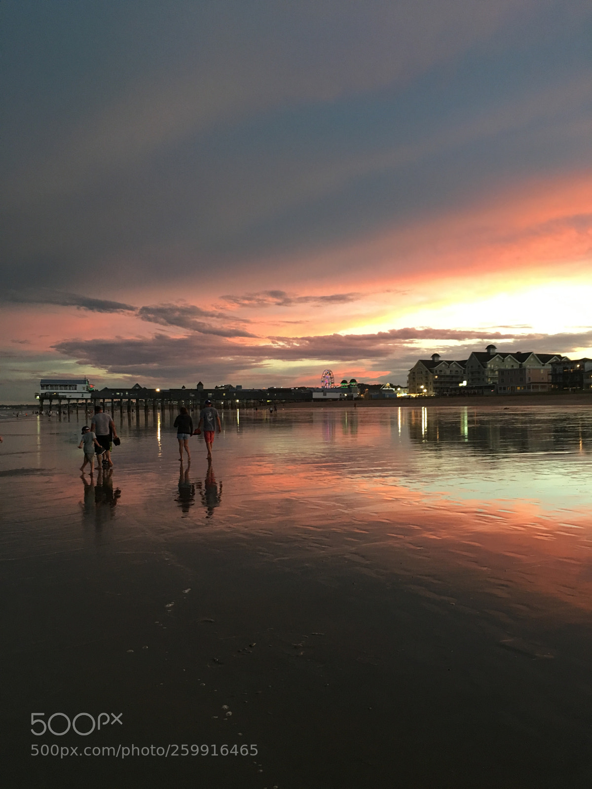 Apple iPhone 6s sample photo. Low tide seascape photography