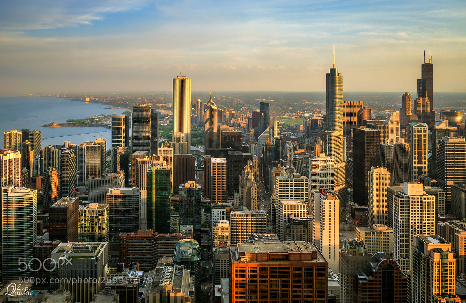 Sony a6000 sample photo. Golden chicago! photography