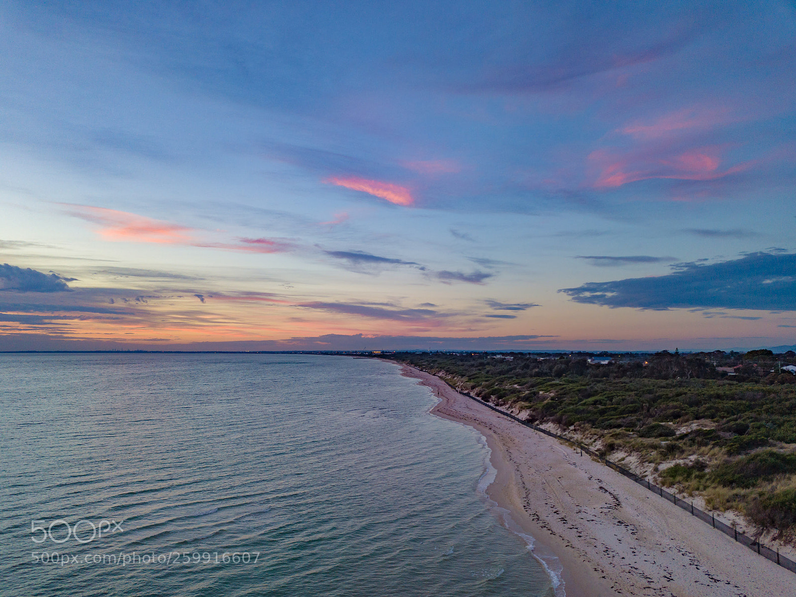 DJI FC220 sample photo. Seaford beach photography