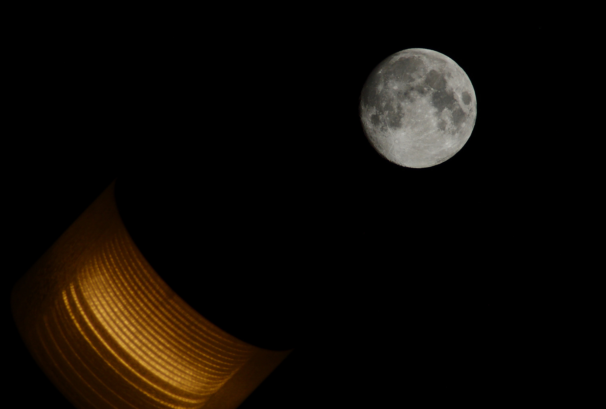 Pentax K-5 IIs sample photo. Moonlight photography