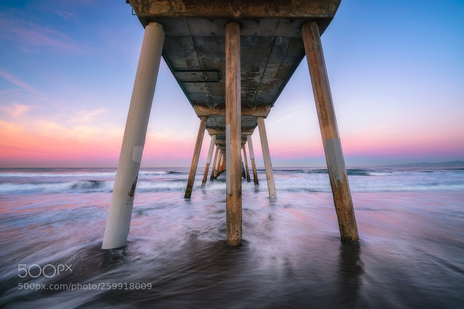 Sony a7R II sample photo. Hermosa beach pier photography