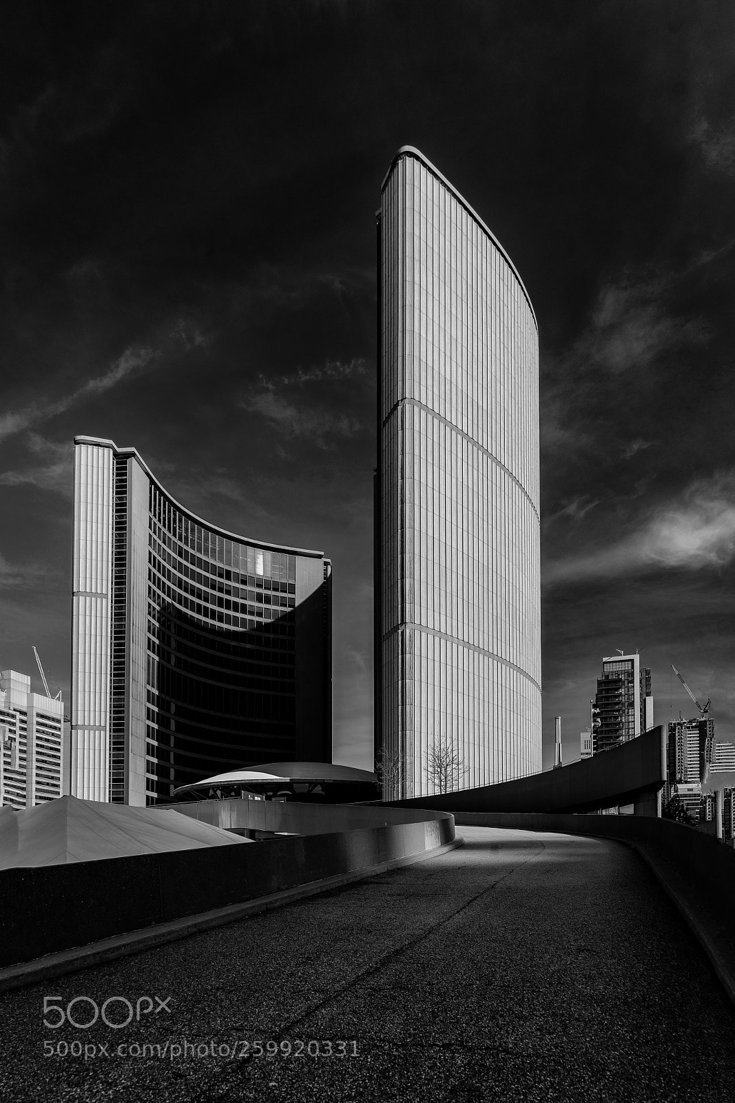 Sony a7R II sample photo. Toronto city hall 1 photography