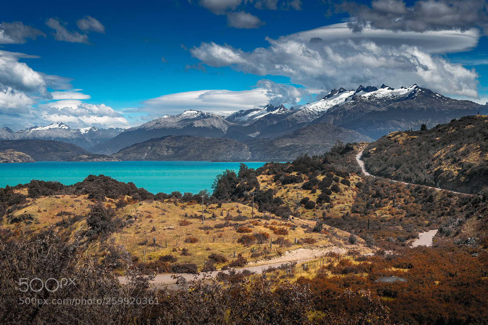 Sony a9 sample photo. Lake general carrera, ays photography