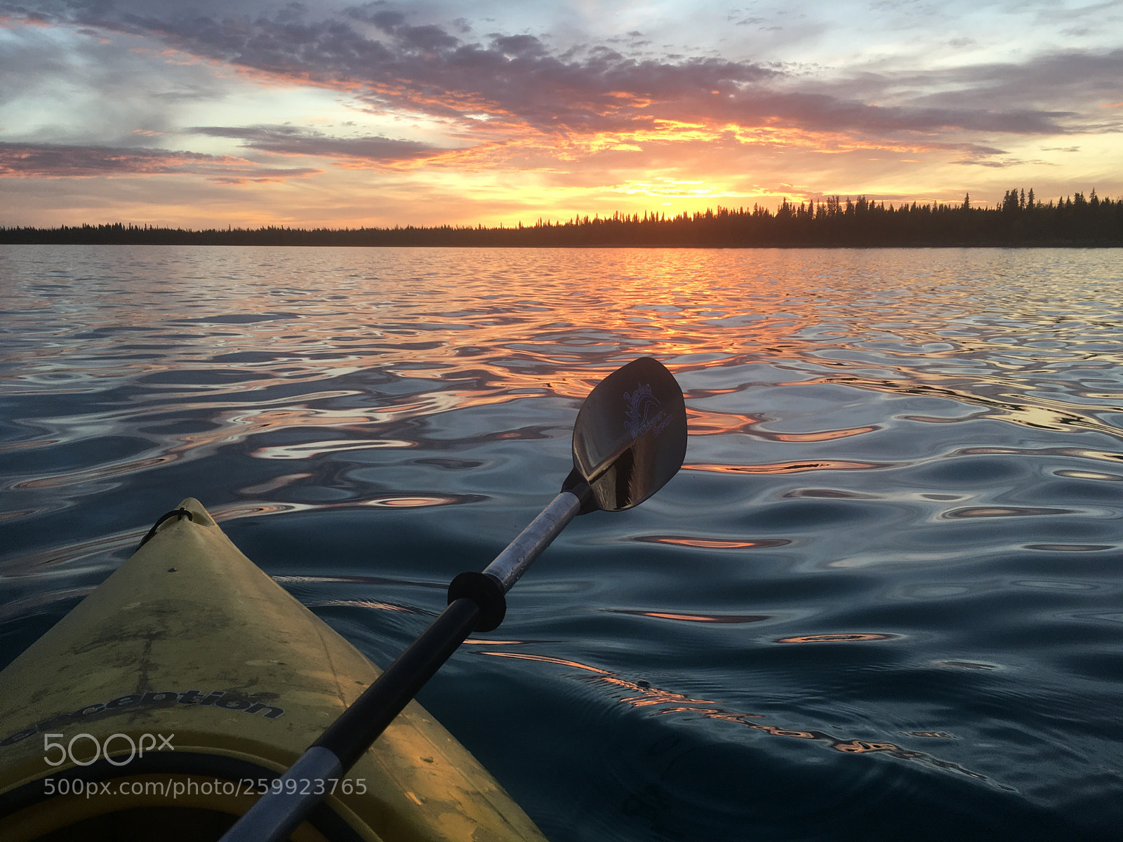 Apple iPhone 6s sample photo. Midnight on skilak lake photography