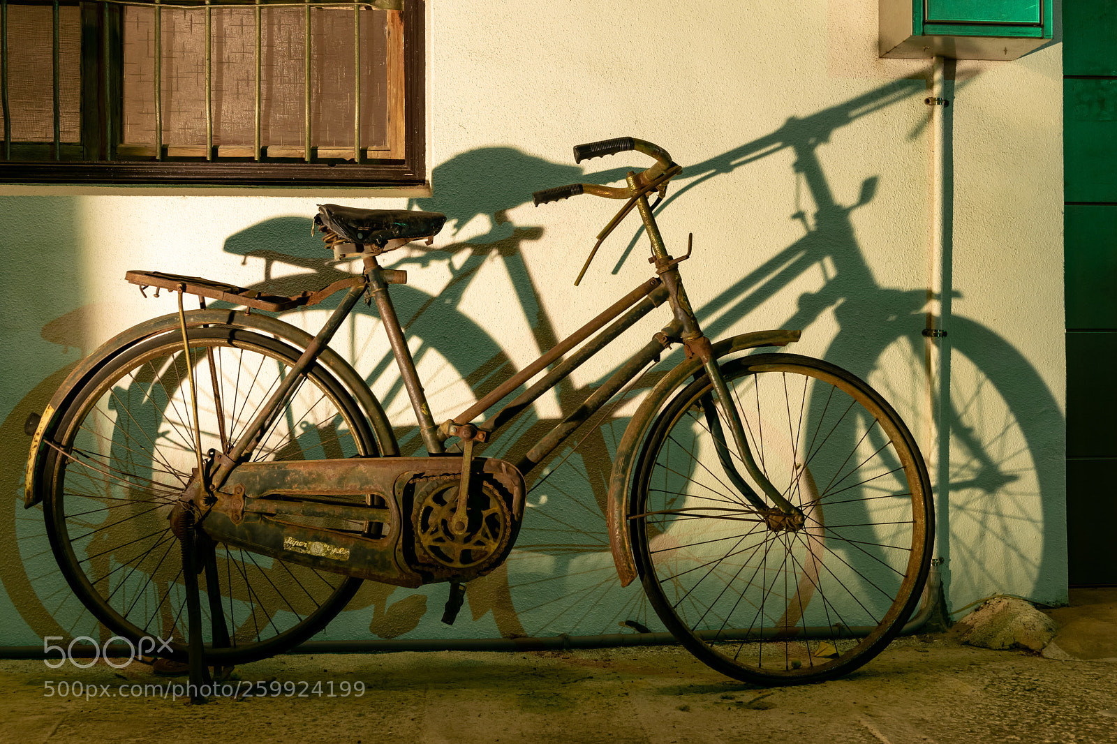 Nikon D5300 sample photo. The old bicycle photography
