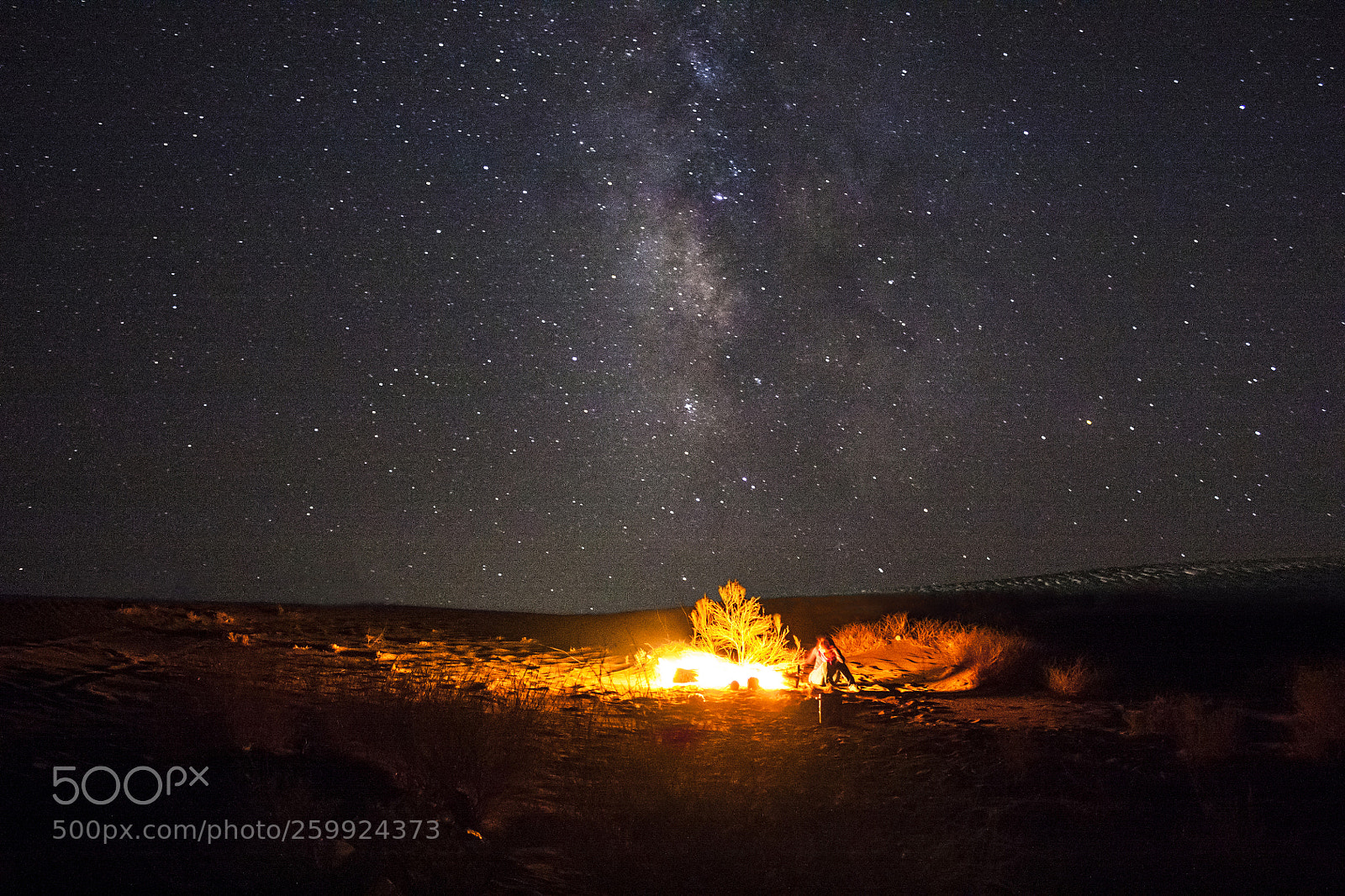 Canon EOS 450D (EOS Rebel XSi / EOS Kiss X2) sample photo. Milky way over varzaneh photography