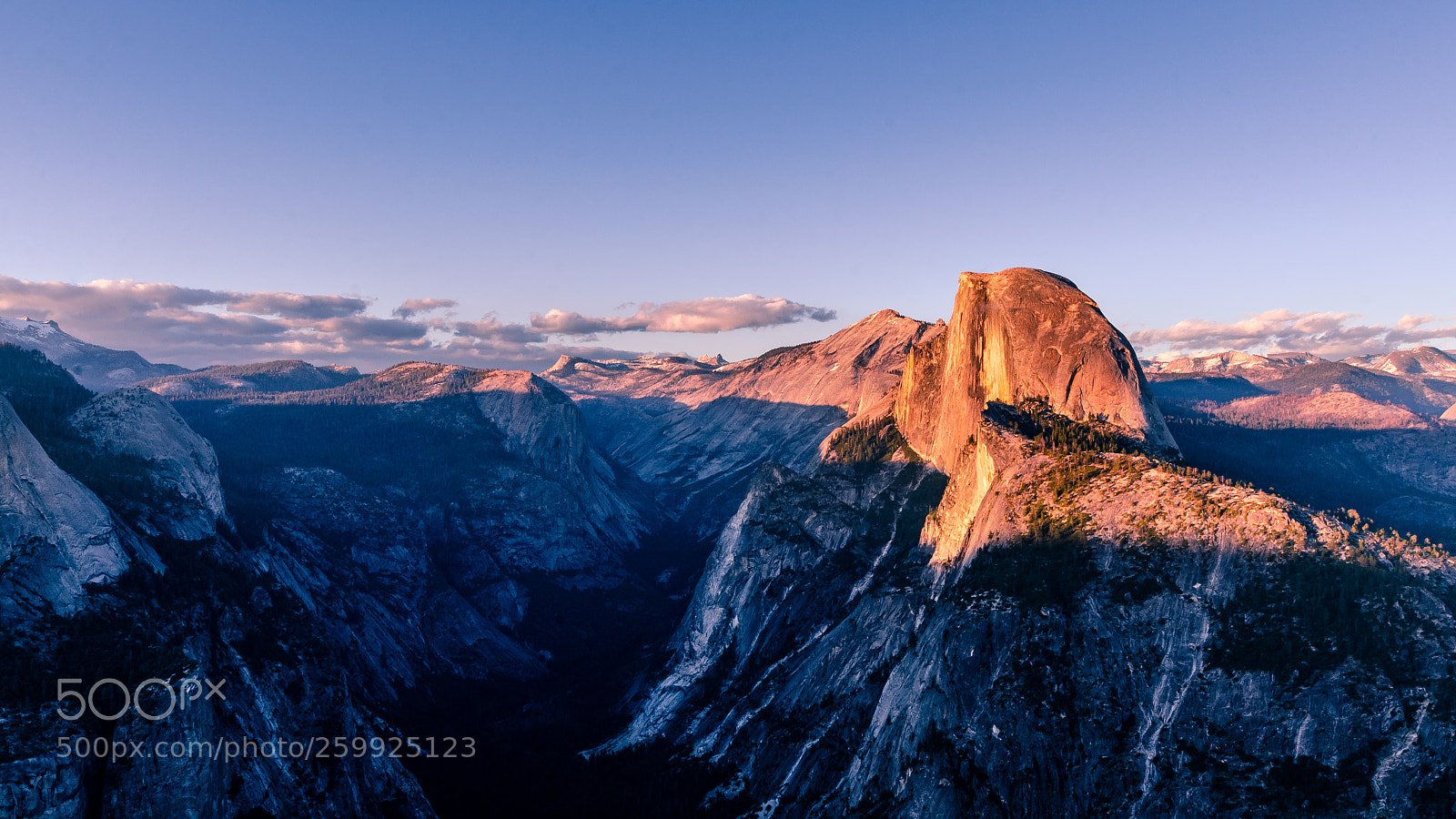 Nikon D7000 sample photo. Half dome at sunset photography