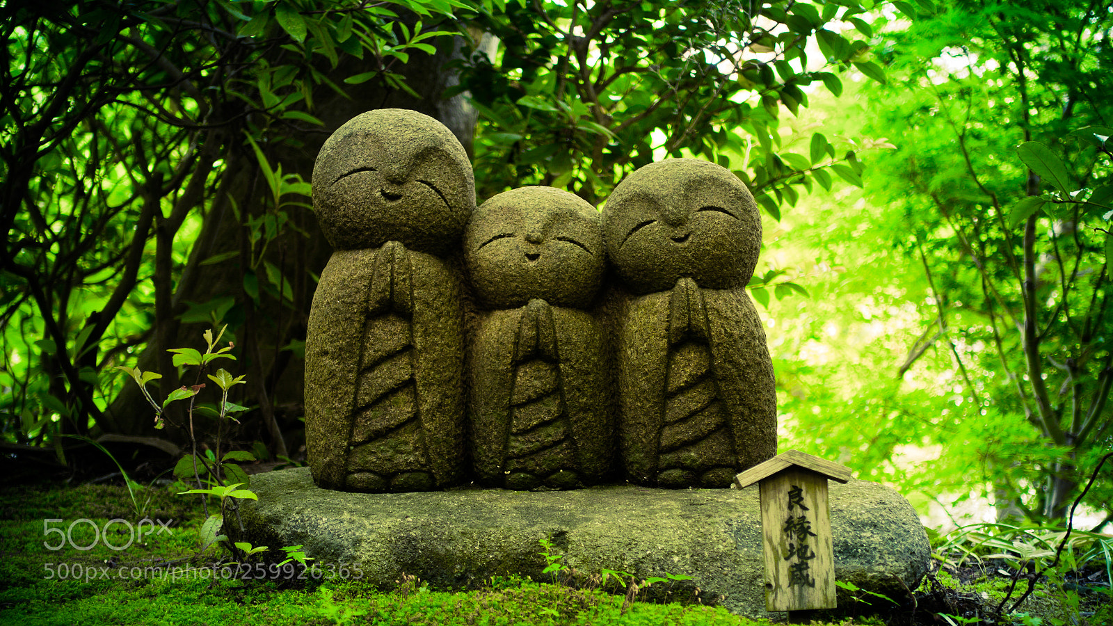 Sony Cyber-shot DSC-RX100 III sample photo. Nagomi jizo trio at photography