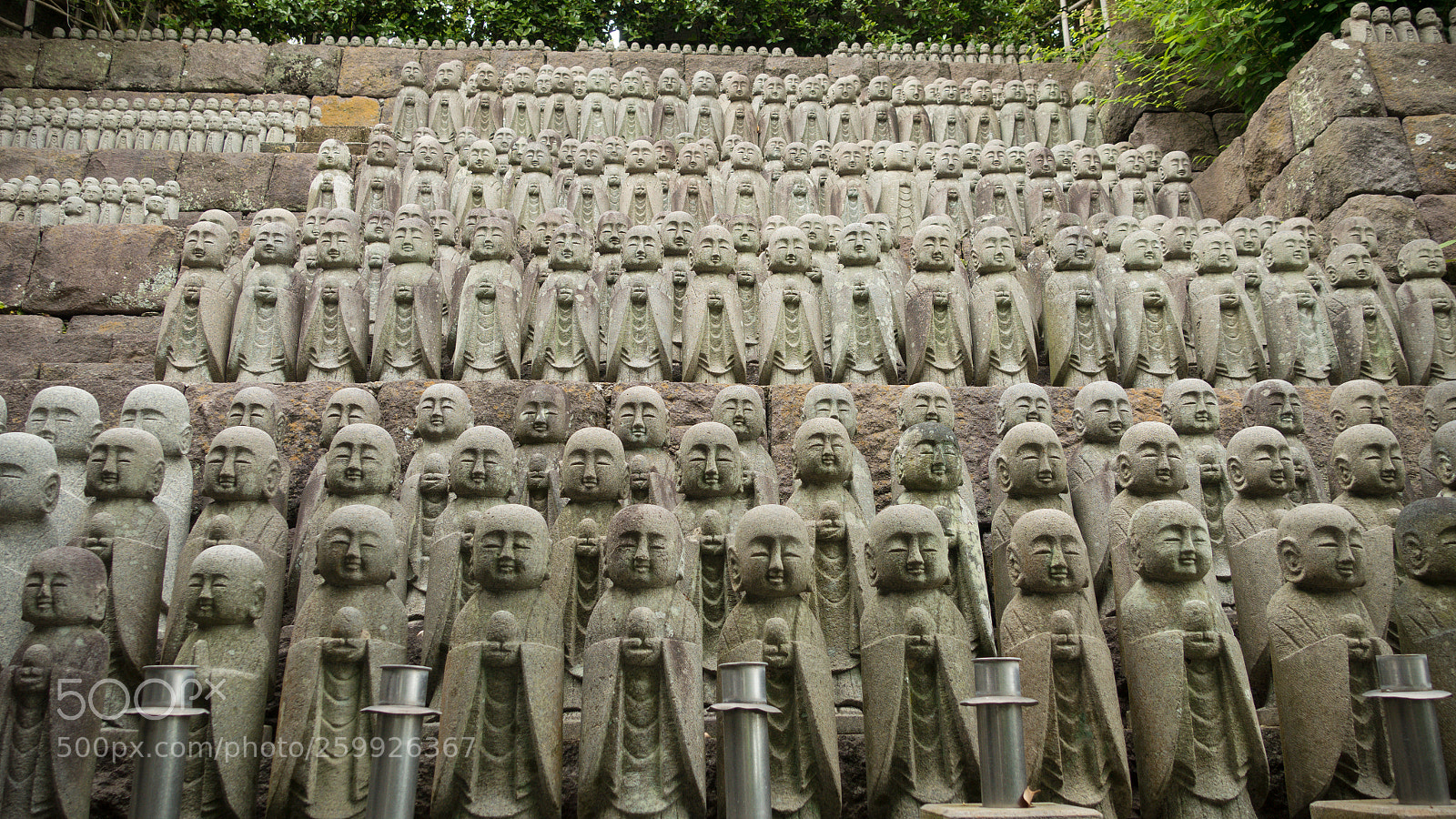 Sony Cyber-shot DSC-RX100 III sample photo. Hase-dera stone people photography