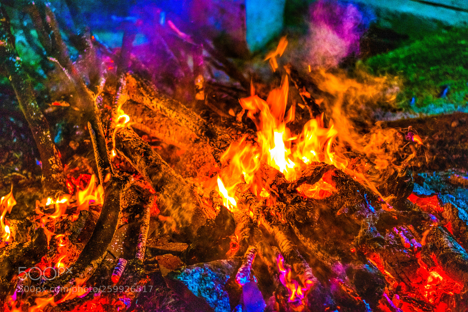 Nikon D3300 sample photo. Colours of fire photography