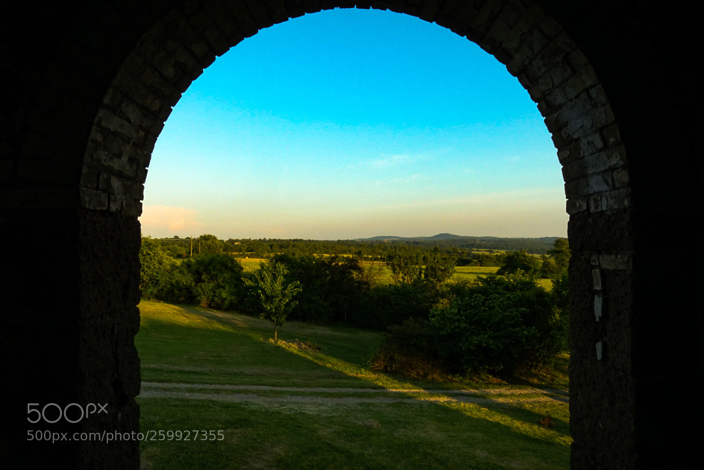 Sony Cyber-shot DSC-RX100 IV sample photo. Country landscape at sunset photography