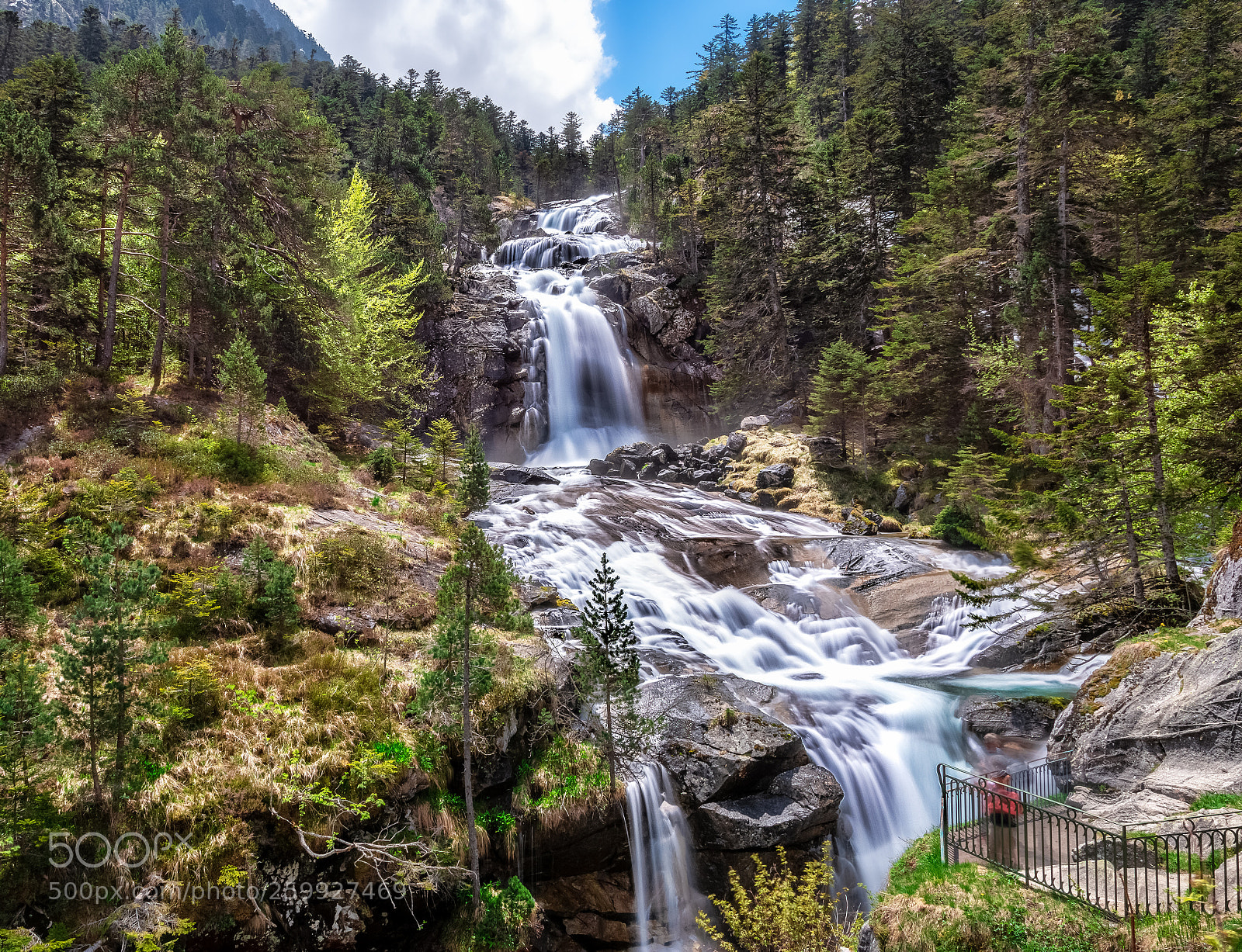 Nikon D7100 sample photo. Waterfall frence photography