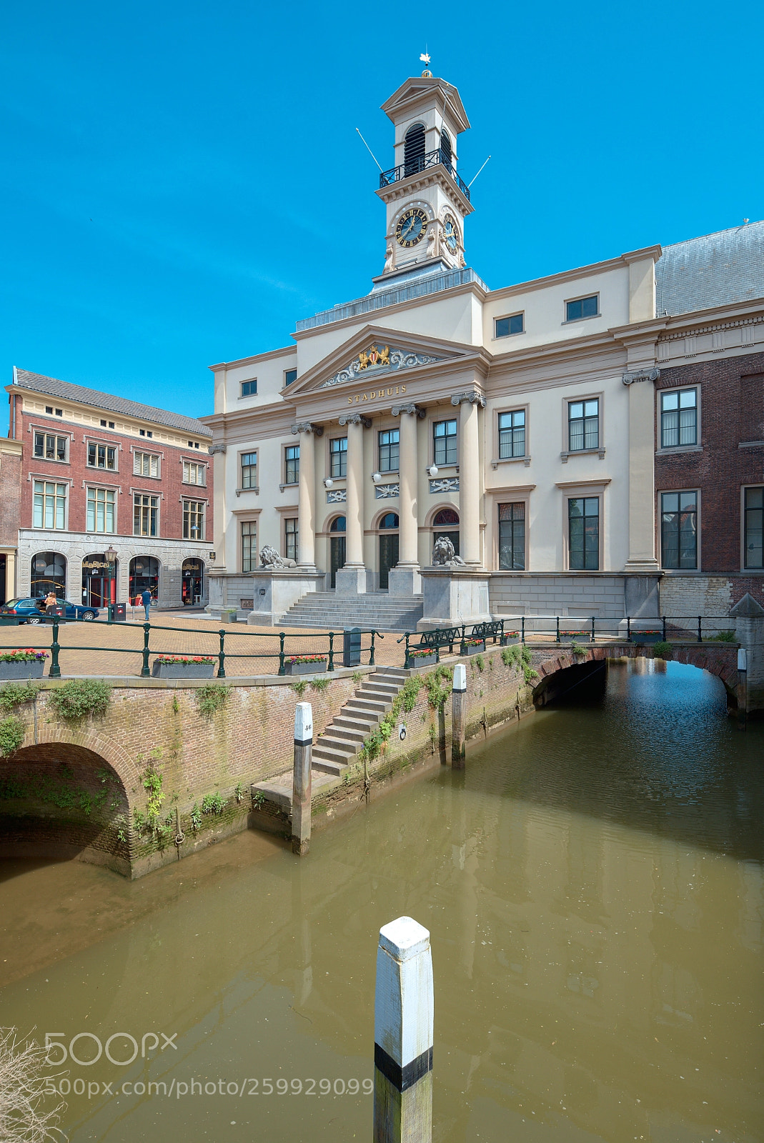 Nikon D750 sample photo. City hall dordrecht netherlands photography