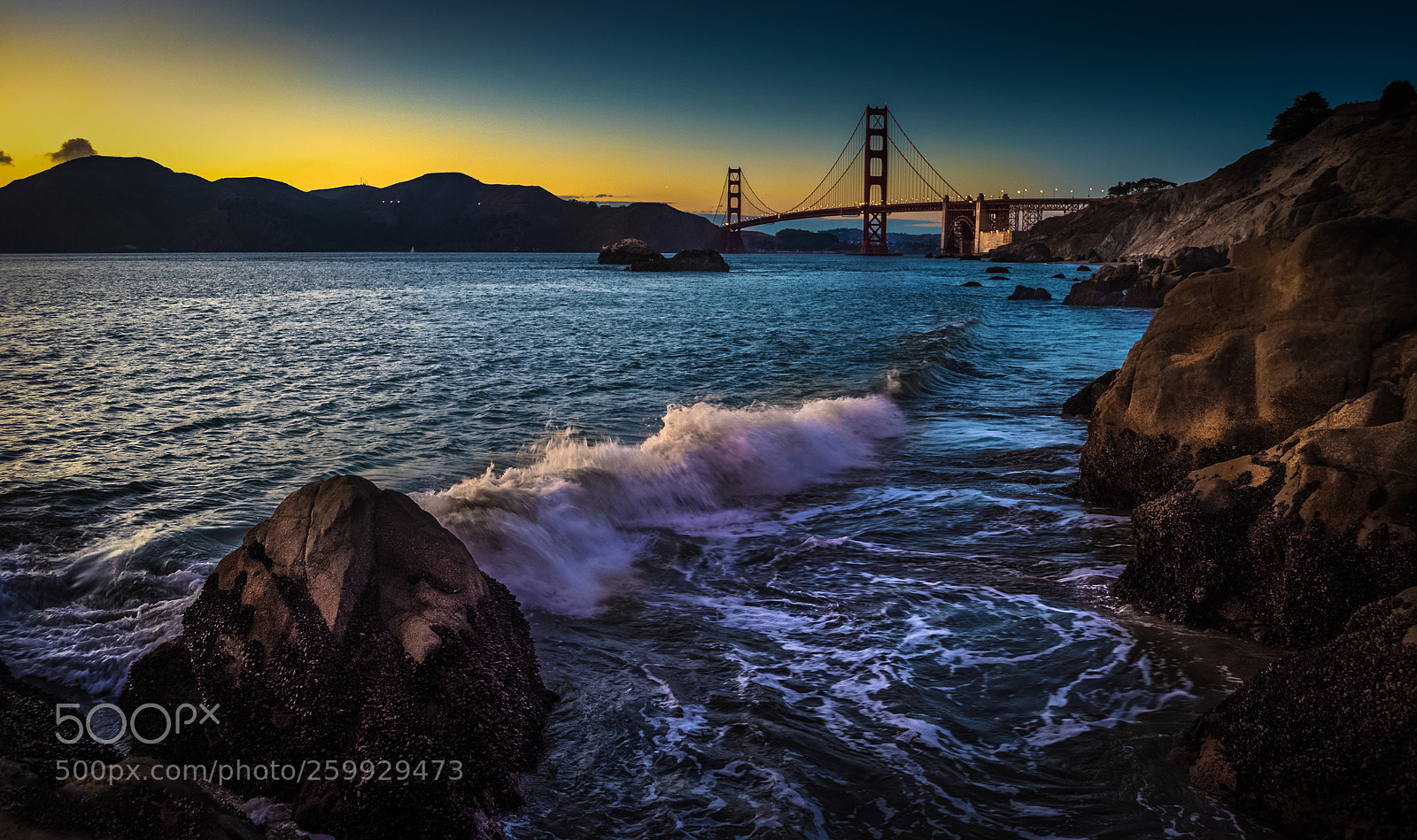 Nikon D810 sample photo. Baker beach golden gate photography