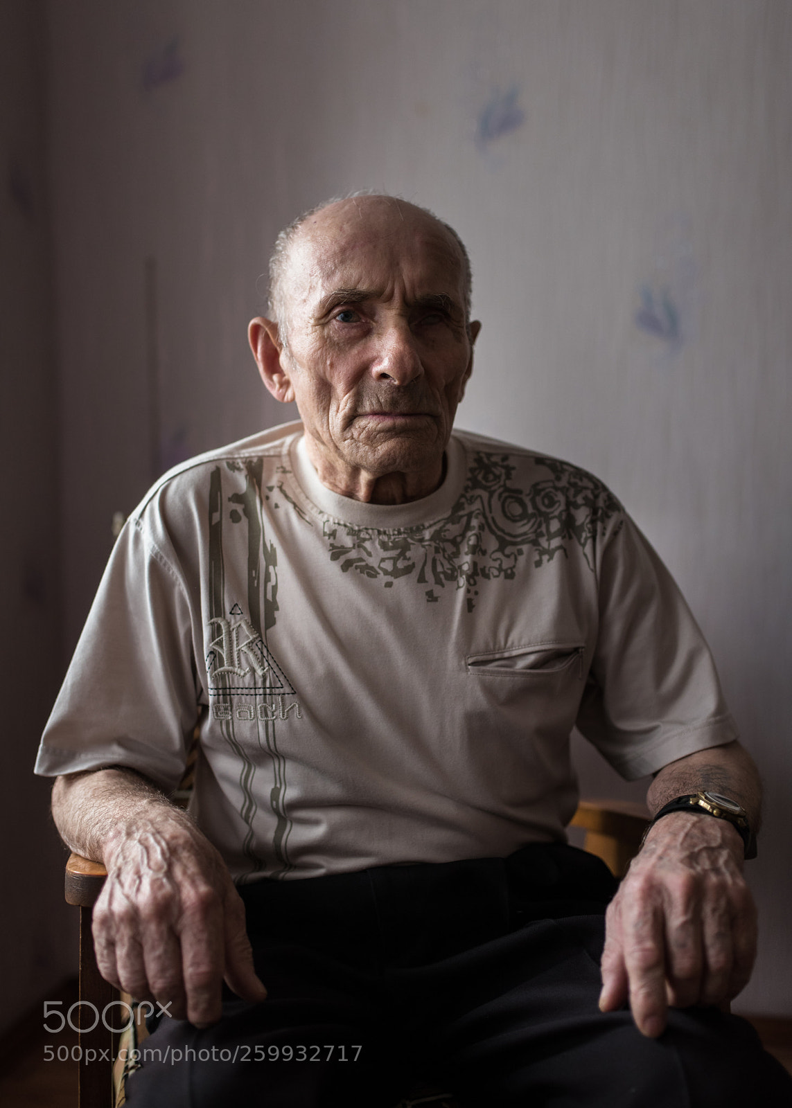 Nikon D810 sample photo. Old man photography