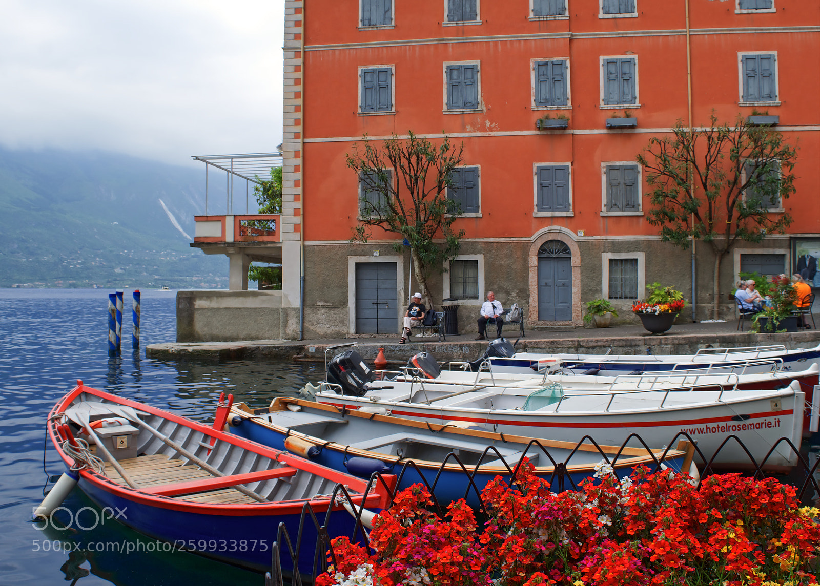 Nikon D5300 sample photo. Boats in limone sul photography