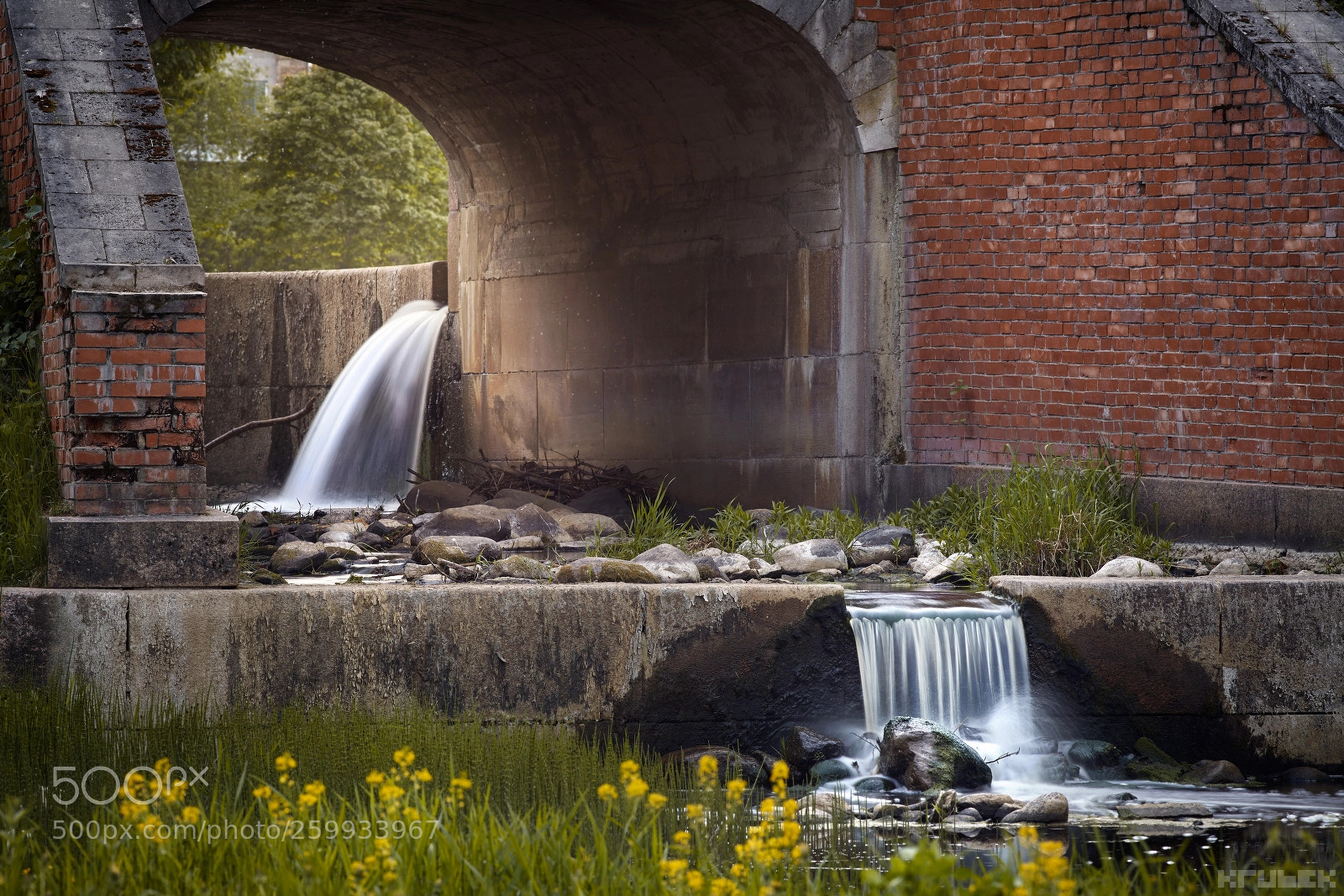 Canon EOS 5D Mark II sample photo. The bridge-dam photography