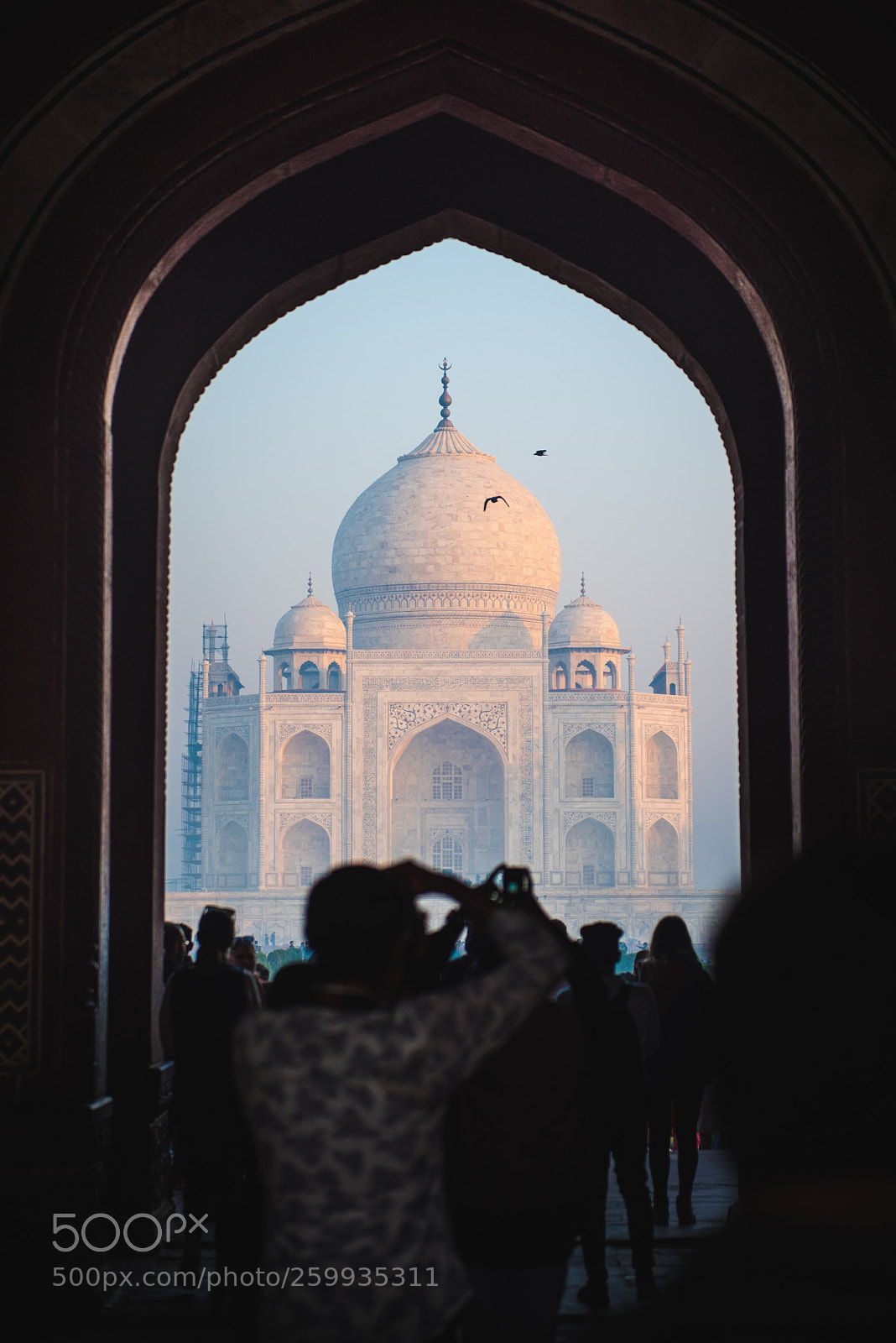 Nikon D750 sample photo. Taj mahal photography