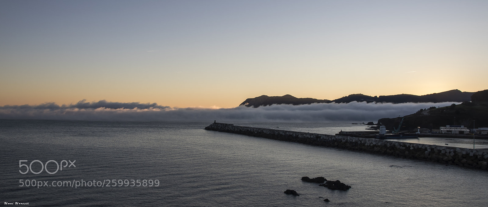 Canon EOS 77D (EOS 9000D / EOS 770D) sample photo. Niebla desde bermeo (bizkaia). photography