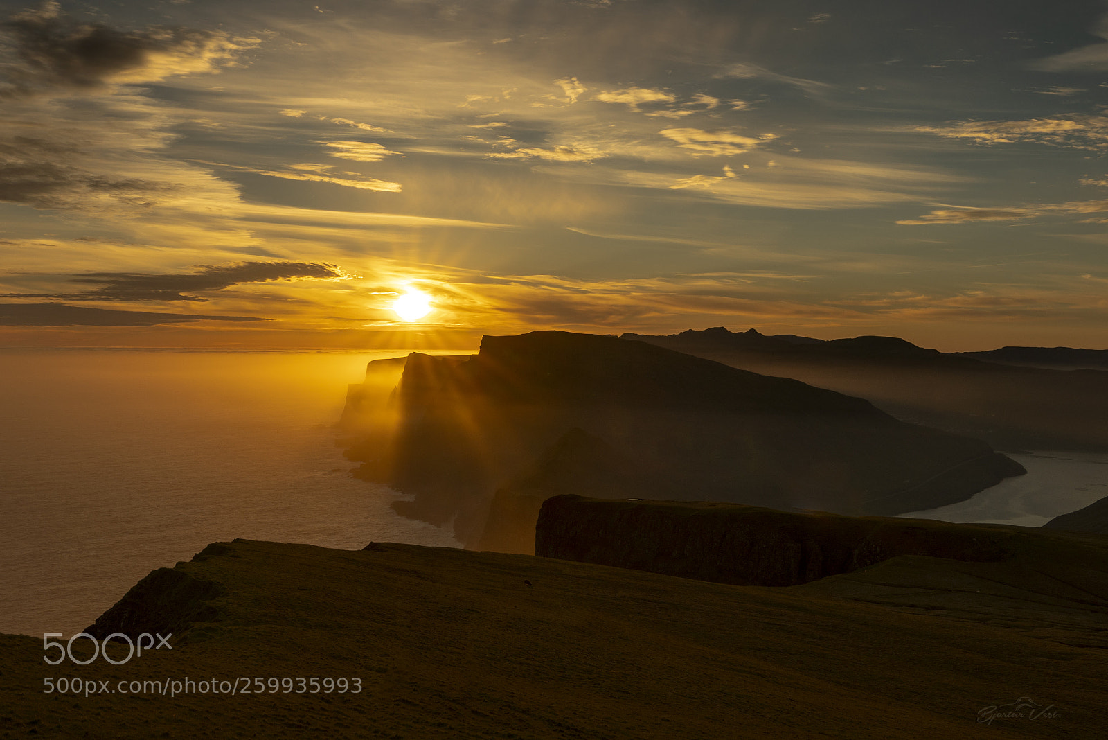 Sony a7R II sample photo. Sunset in middle earth photography