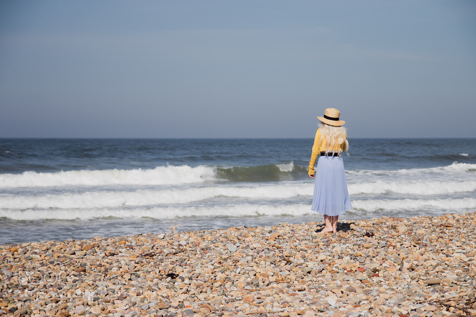 Canon EOS 70D sample photo. Staring at the sea photography