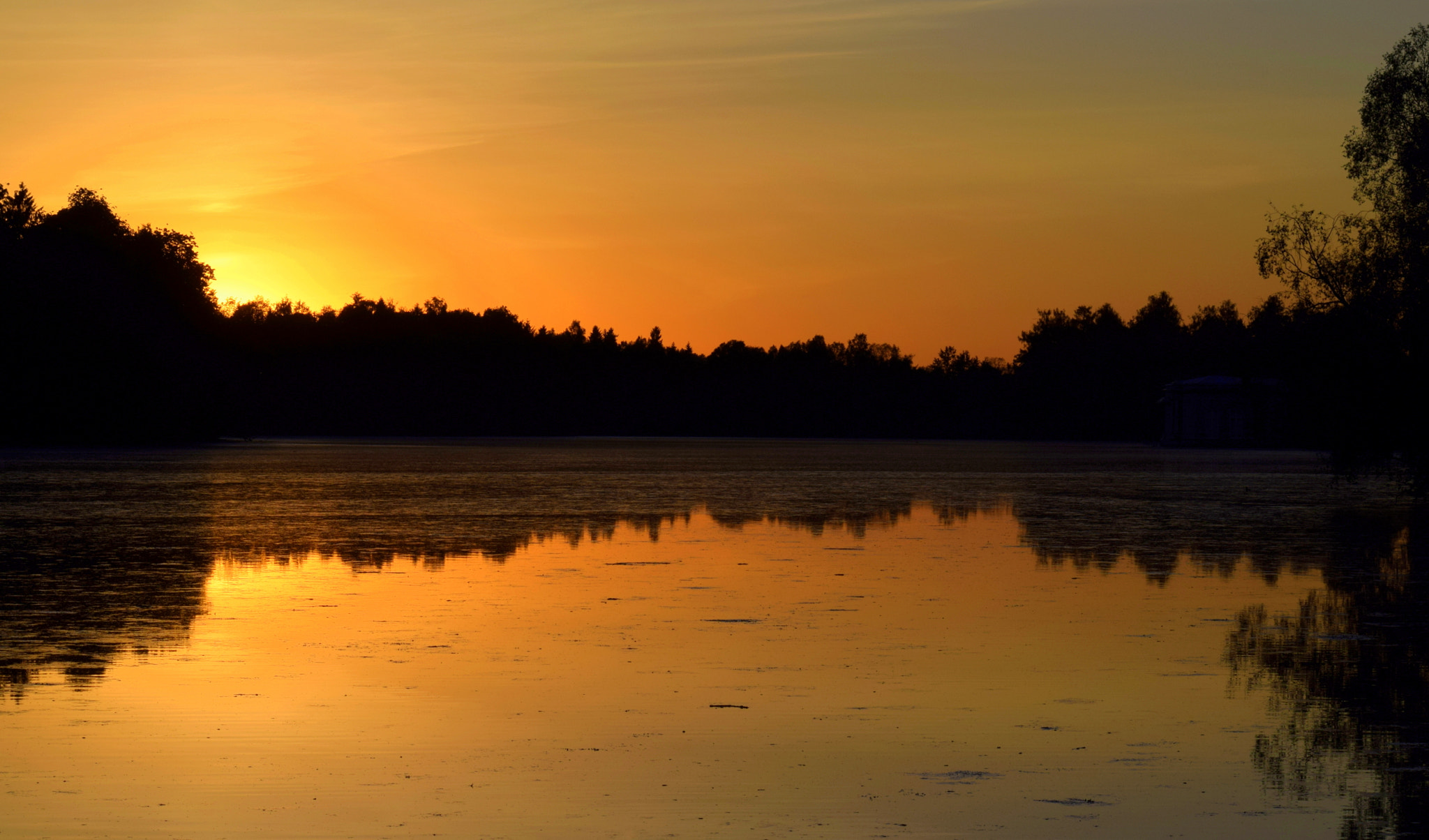 Sigma 70-300mm F4-5.6 APO DG Macro sample photo. Sunset, landscape: dirty mirror photography