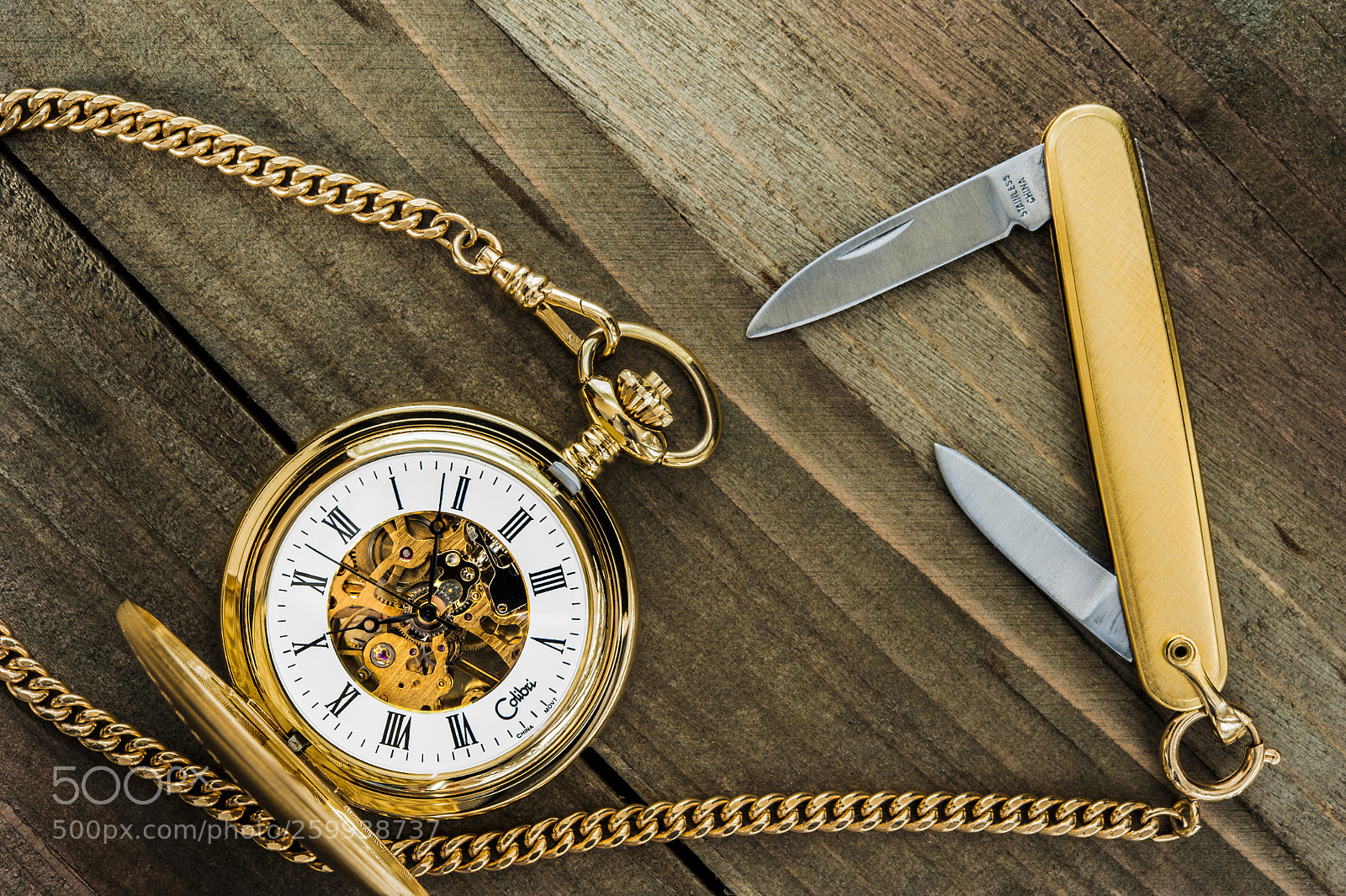 Nikon D700 sample photo. Pocket watch photography
