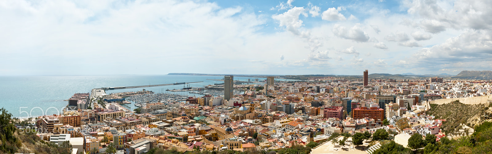 Nikon D90 sample photo. Alicante view photography