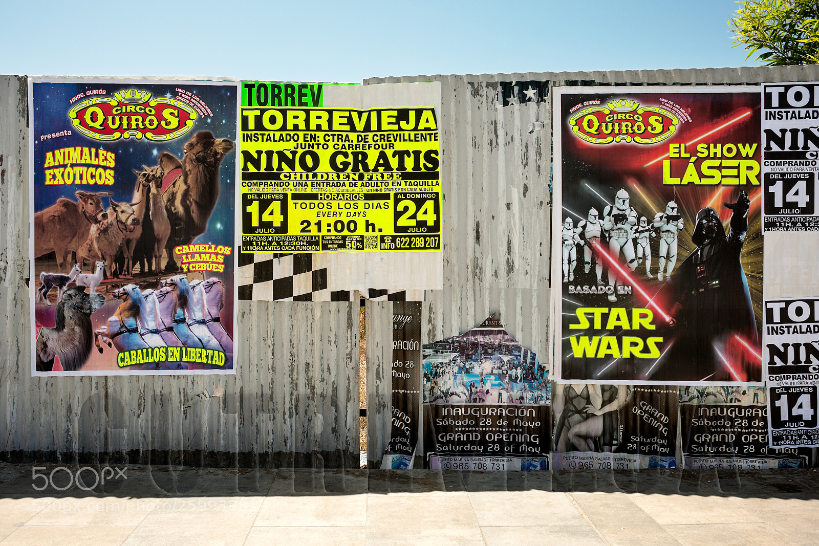 Nikon D700 sample photo. Cartel circo "cutrevieja" photography