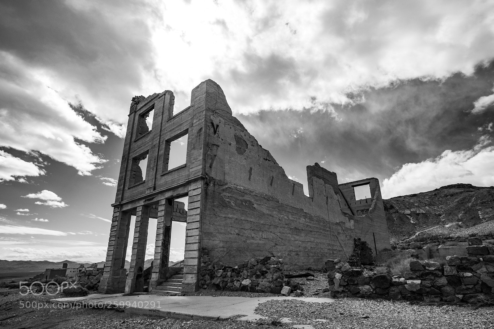 Canon EOS 5D Mark IV sample photo. Rhyolite ghost town photography