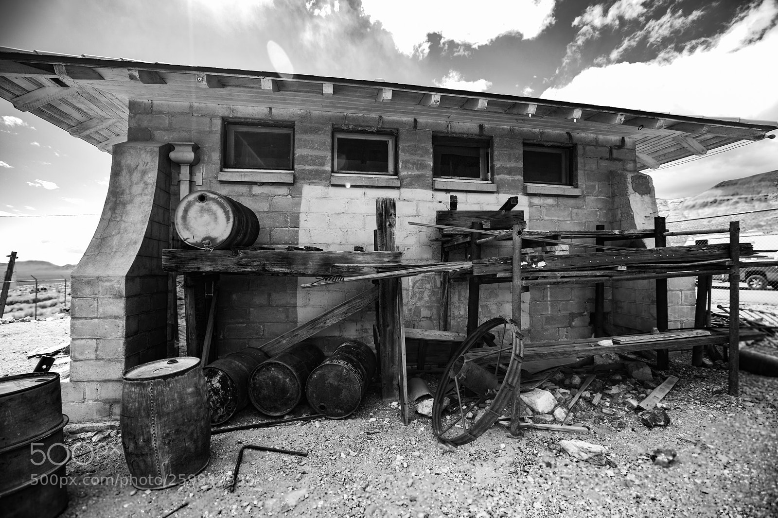 Canon EOS 5D Mark IV sample photo. Rhyolite ghost town photography