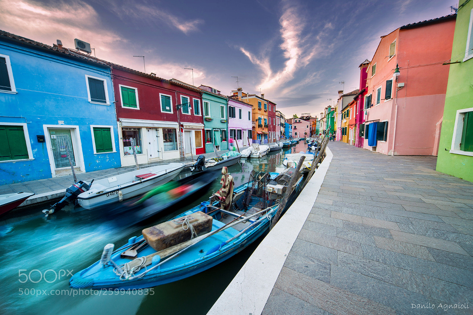 Canon EOS 6D sample photo. L'ora blu di burano photography